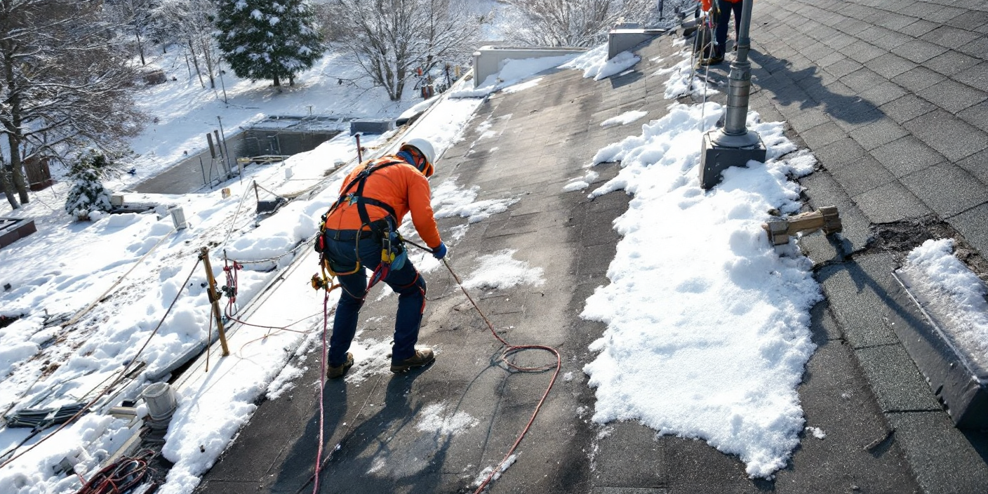 Roof Leak Repair in Philadelphia: Winter Seams, Flashing, and Drainage Problems That Can’t Wait