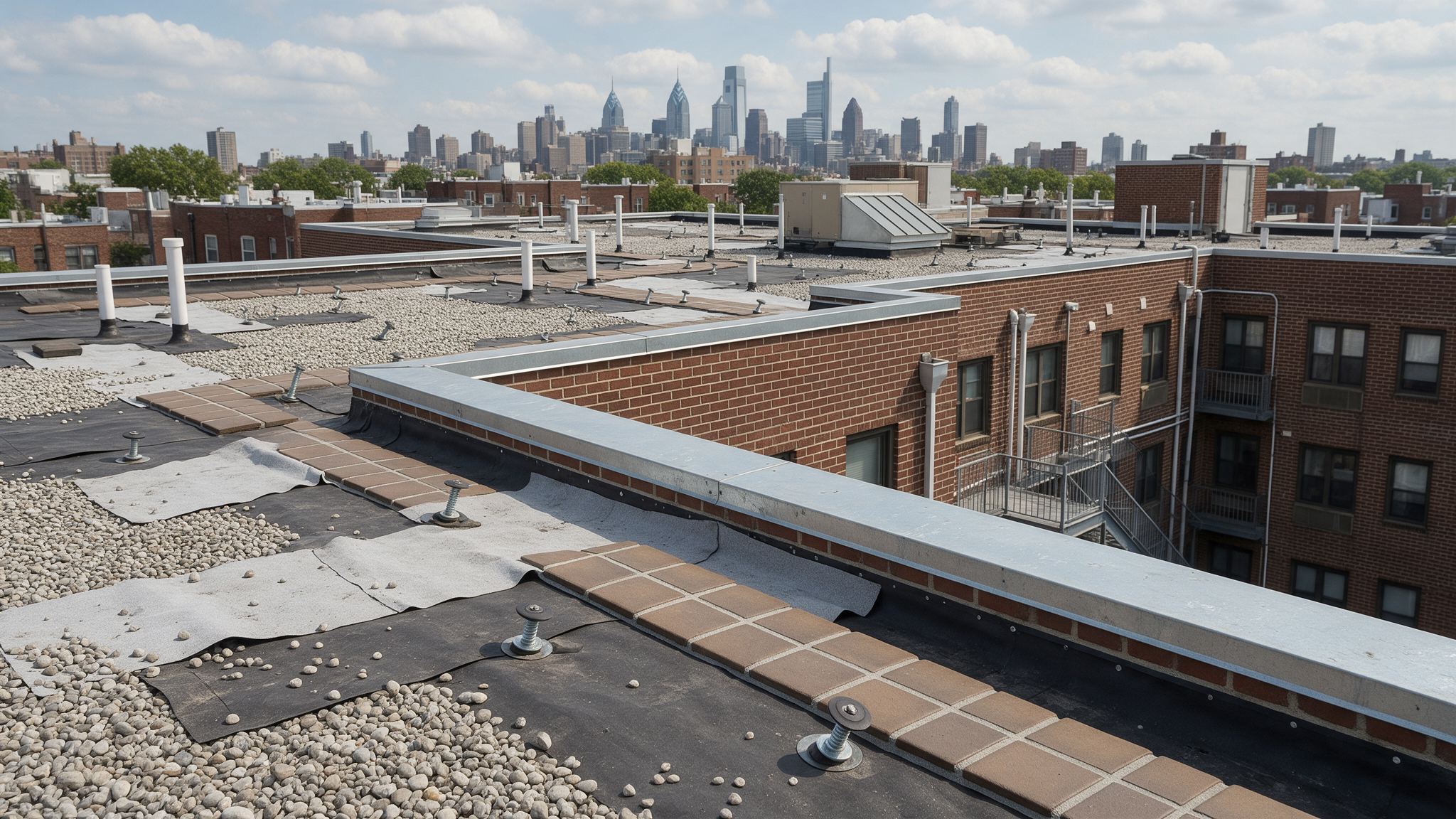 Plan fastener back-out and wind-uplift warning signs on flat roofs with practical guidance for Philadelphia properties, including warning signs